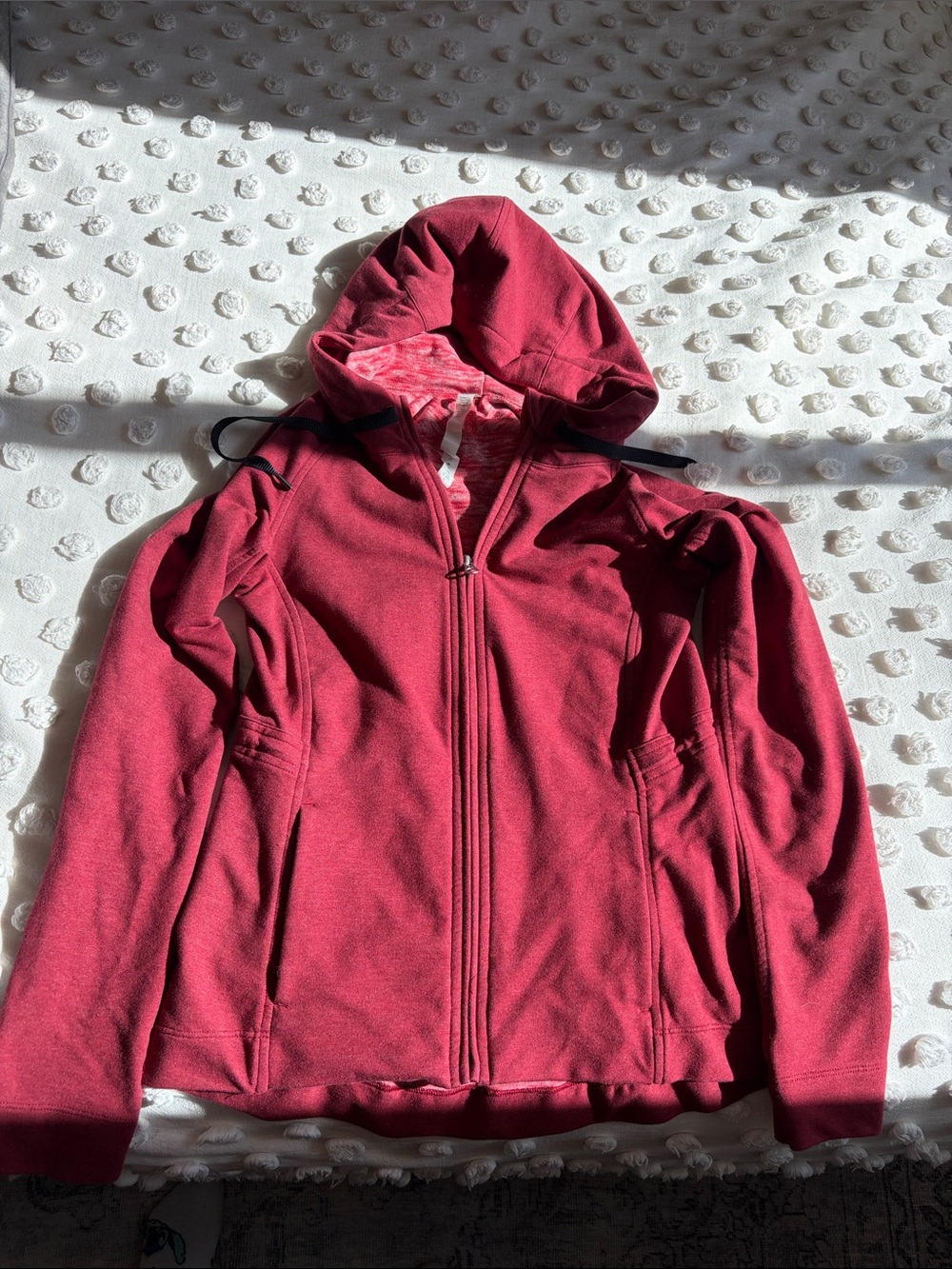 lululemon athletica Heathered Raspberry Hoodie